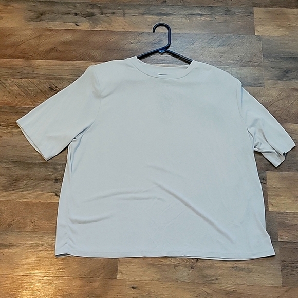 Light grey scoop tee - Picture 1 of 4